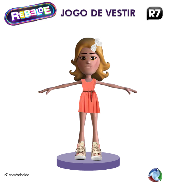 Cantinho das Girls Jogo de vestir