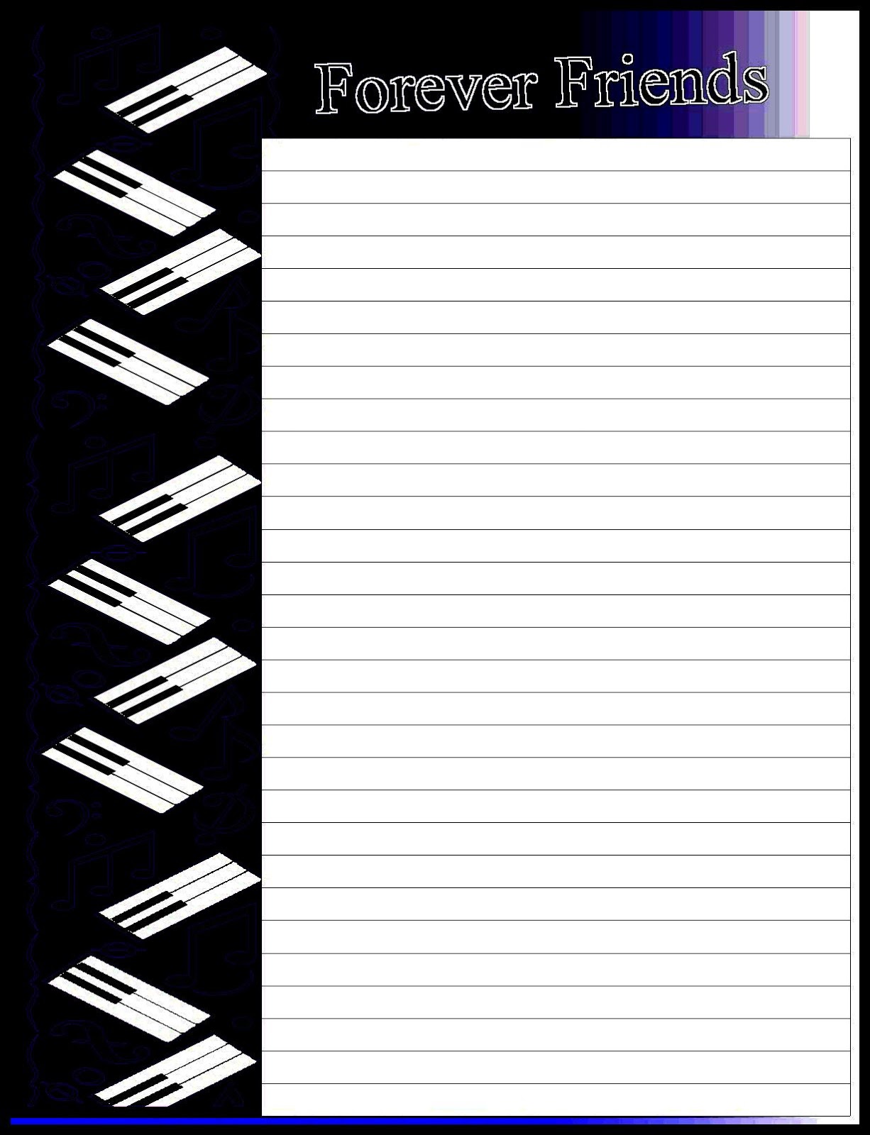 Friendship Stationary