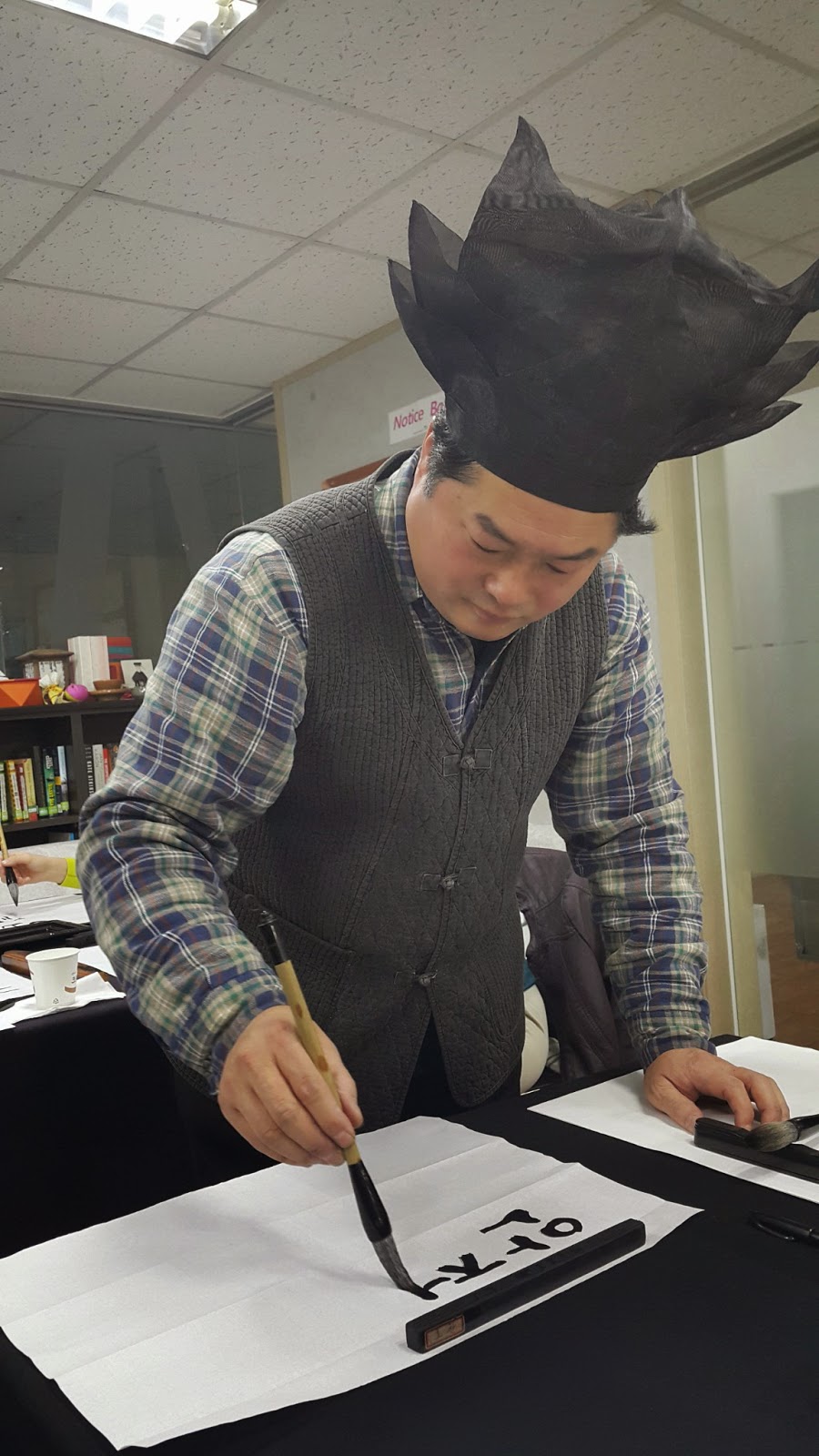 Korean calligraphy done by the expert