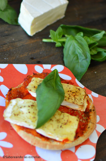 Mini Pizzas Mediterráneas De Pan De Pita
