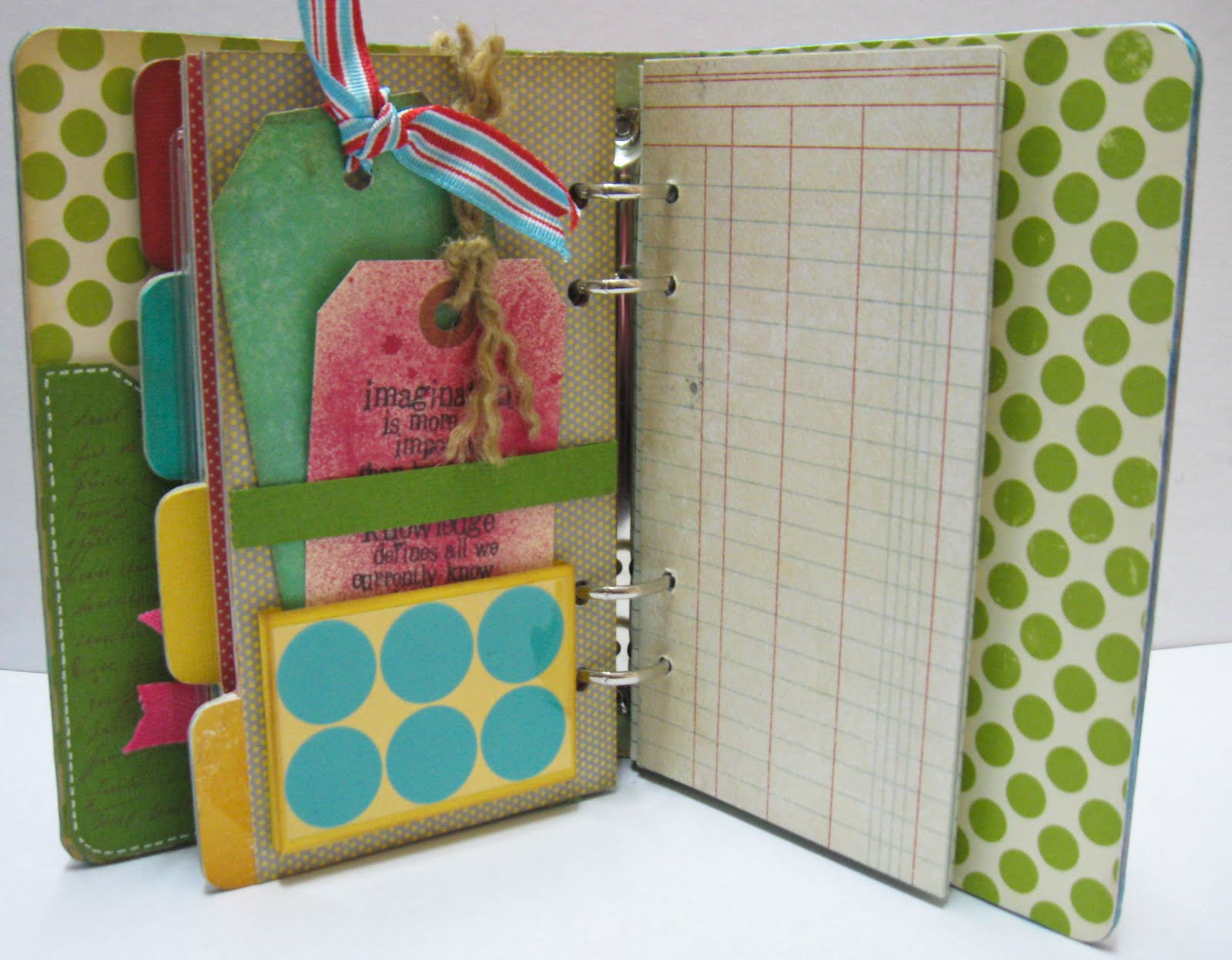 Pasteldaisies Craft Maya Road Chipboard 5x7 Tab BInder ( Album/Journal)