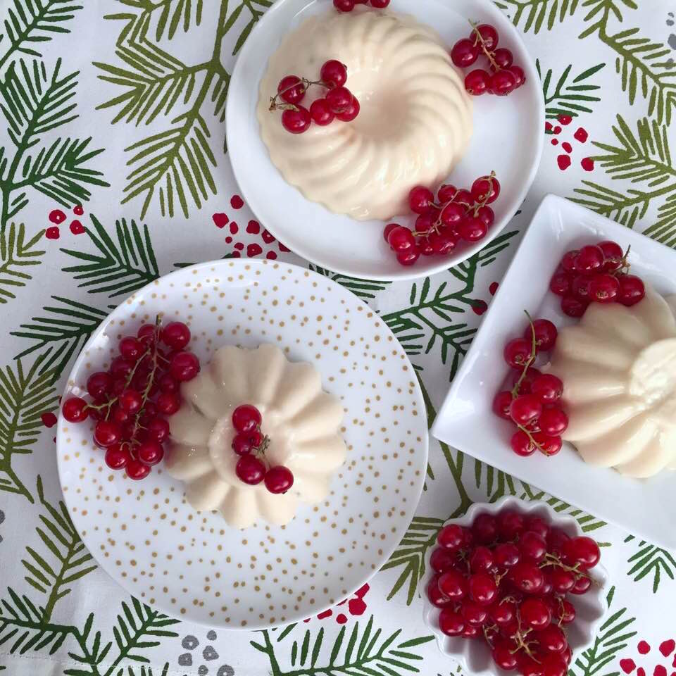 Creamy Pear Gelatin Dessert Kimchi and Beans