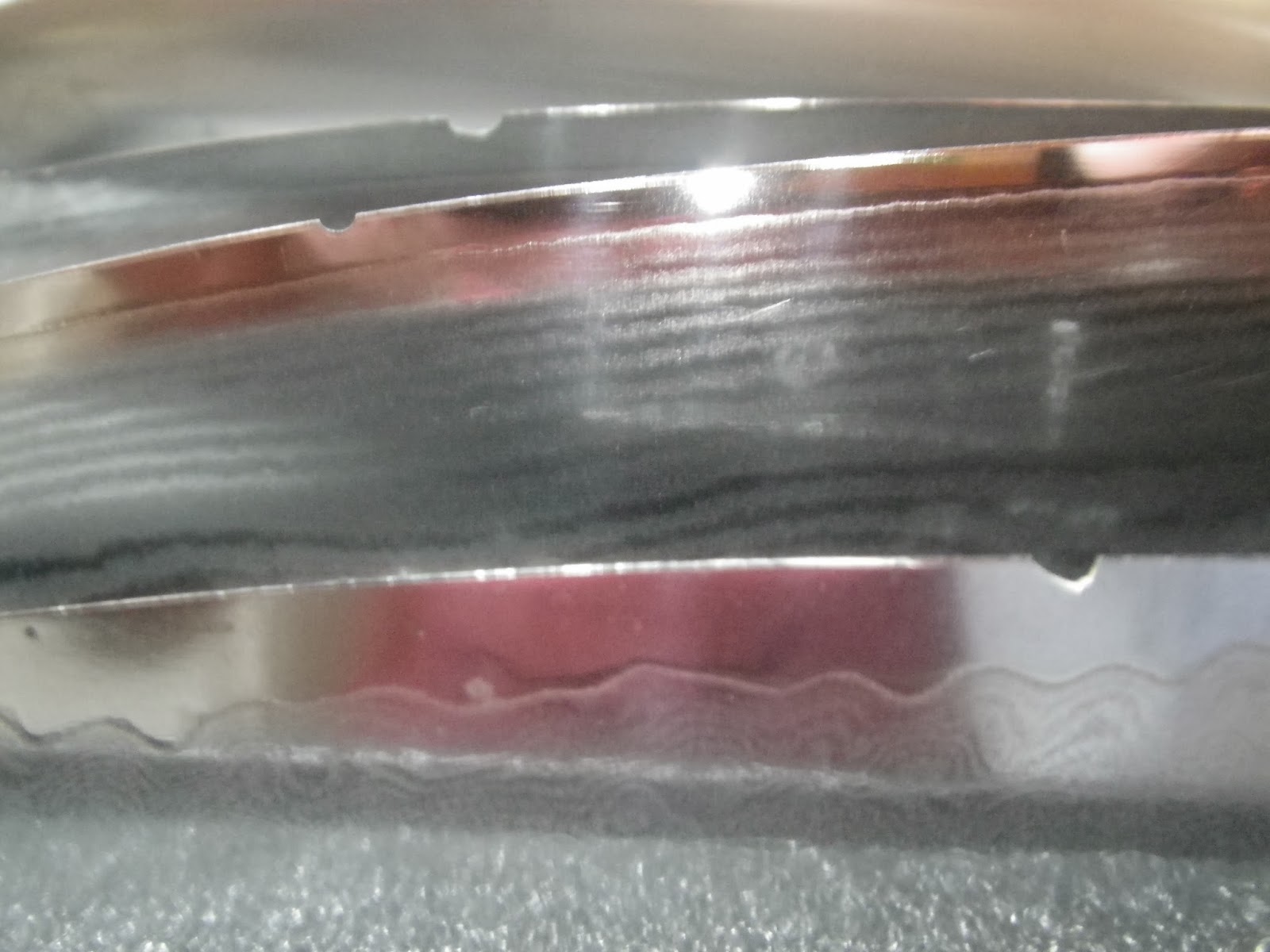 Knife Sharpening Using Traditional Methods Chipped knives and knives with broken tips