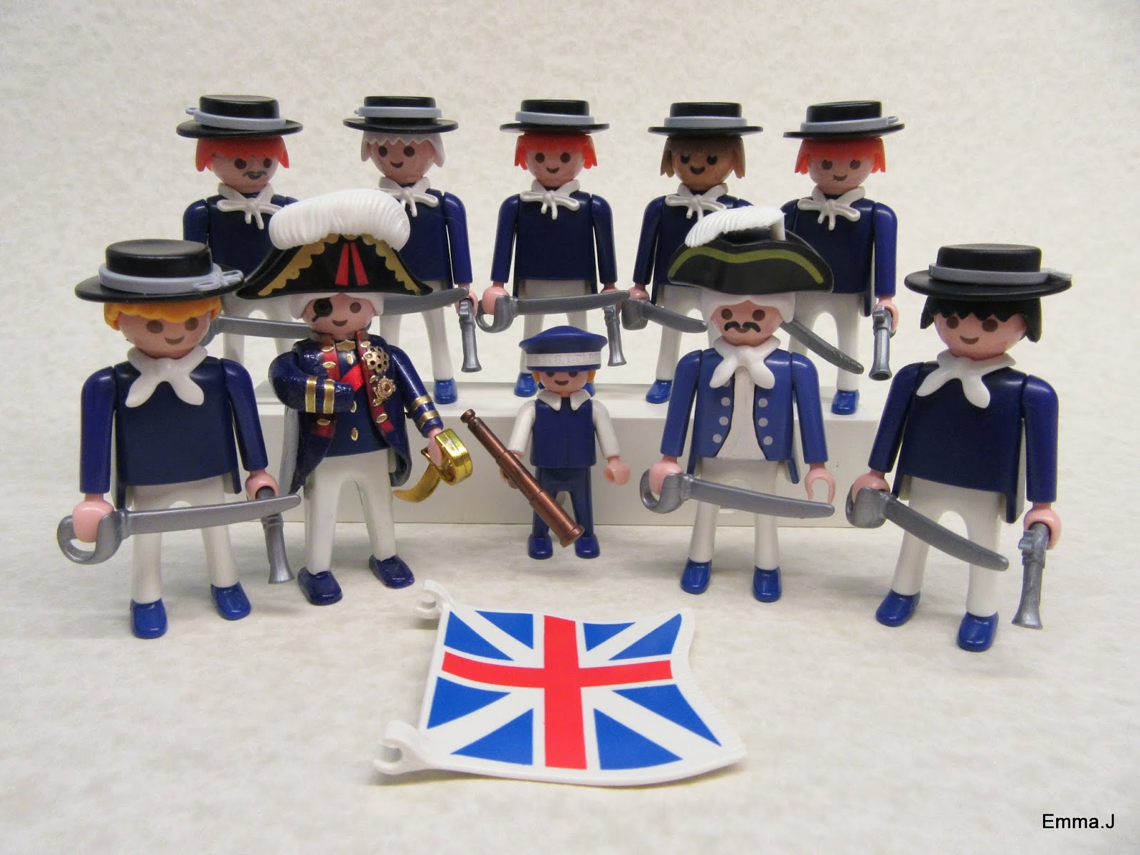 playmobil british soldiers