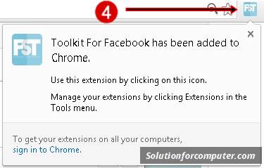 add facebook toolkit to google chrome