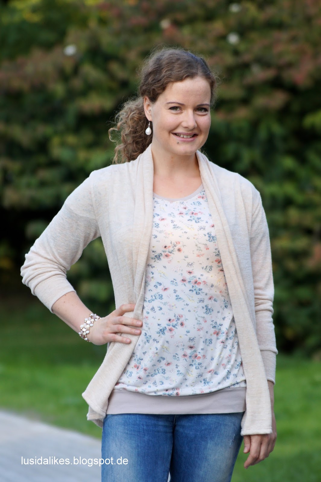 Lusida Likes Leichte Sommerstrickjacke Mary Und Shirt Liv