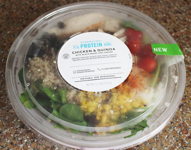 Starbucks Protein Salad Bowl Chicken & Quinoa Salad It has grown on me!