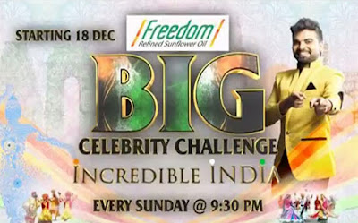 Big Celebrity Challenge Incredible India-Zee Telugu, 