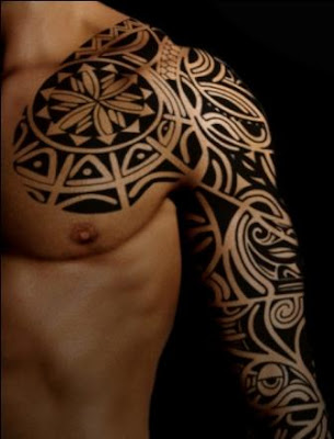 Tribal Sleeve Maori Tattoo