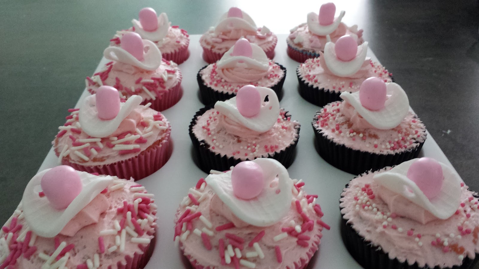 cakebien babyshower cupcakes