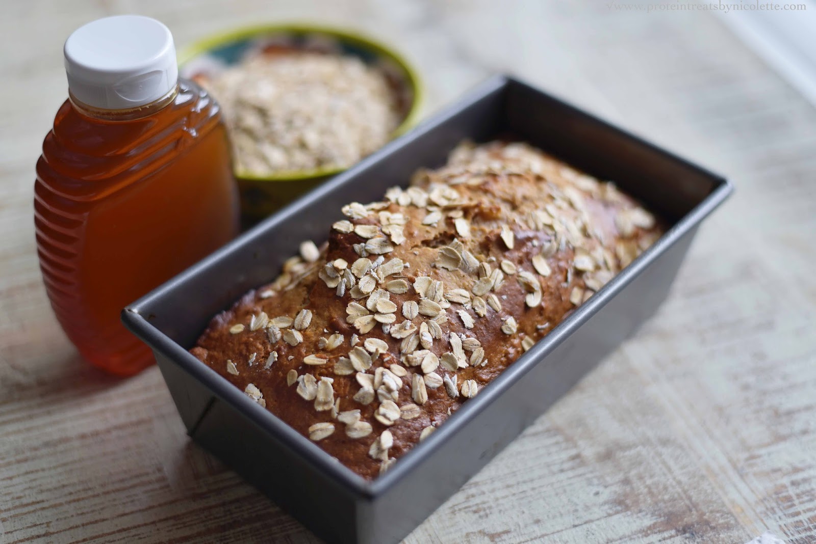 Protein Treats By Nicolette Honey Cinnamon Protein Oat Bread