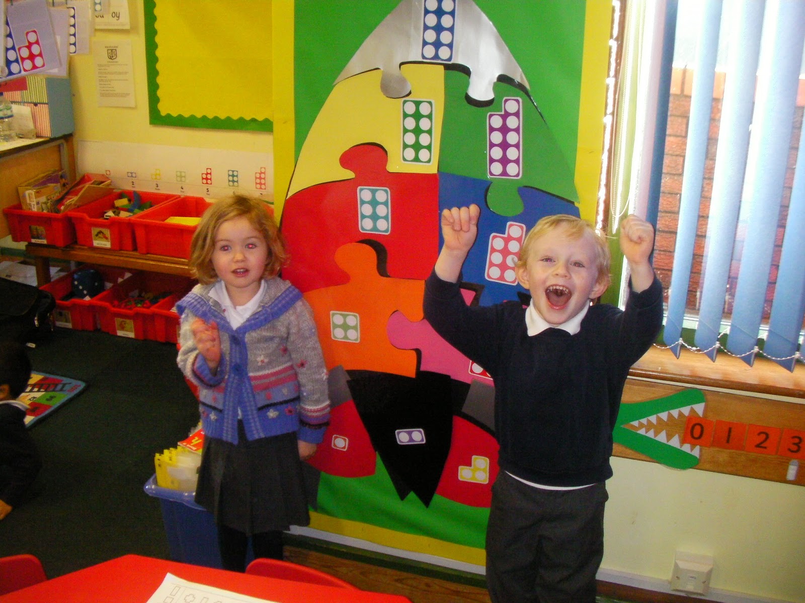 St Joe's Blog: Brilliant Numicon display
