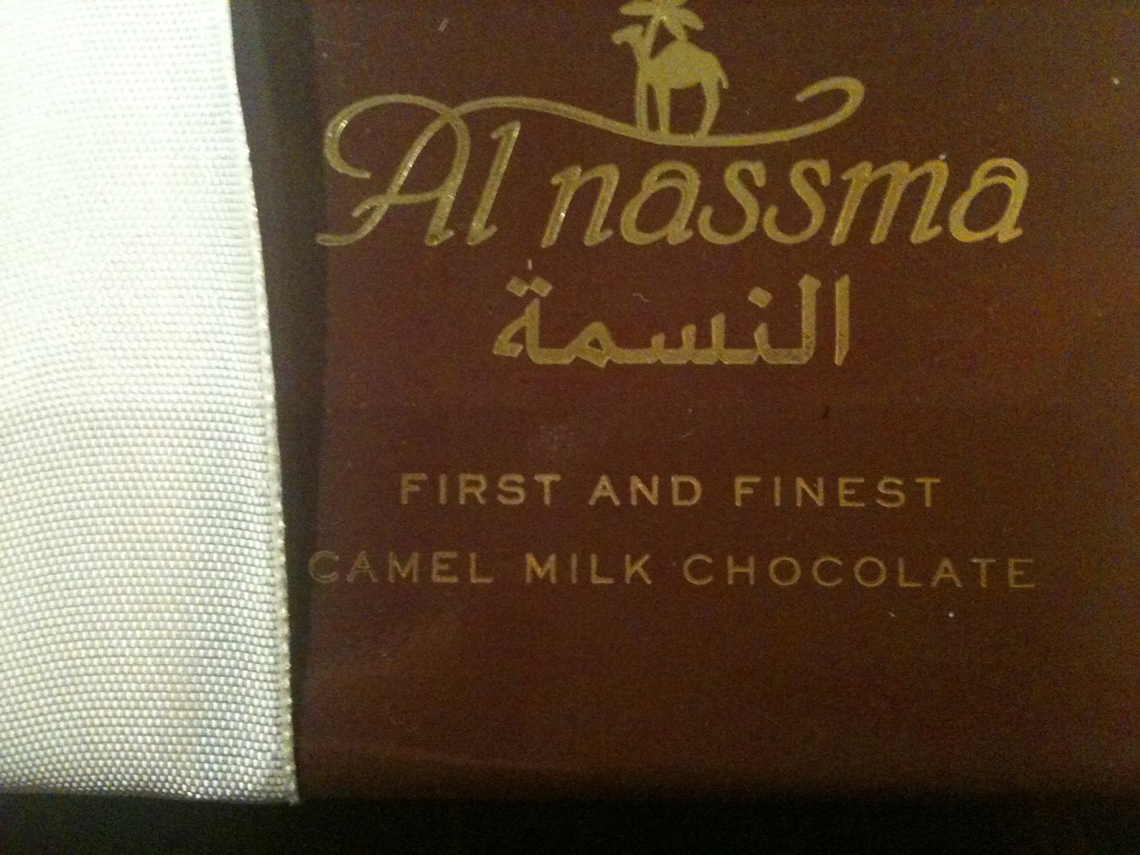 Ladies who do lunch in Kuwait First and Finest Camel Milk Chocolate by Al Nassma