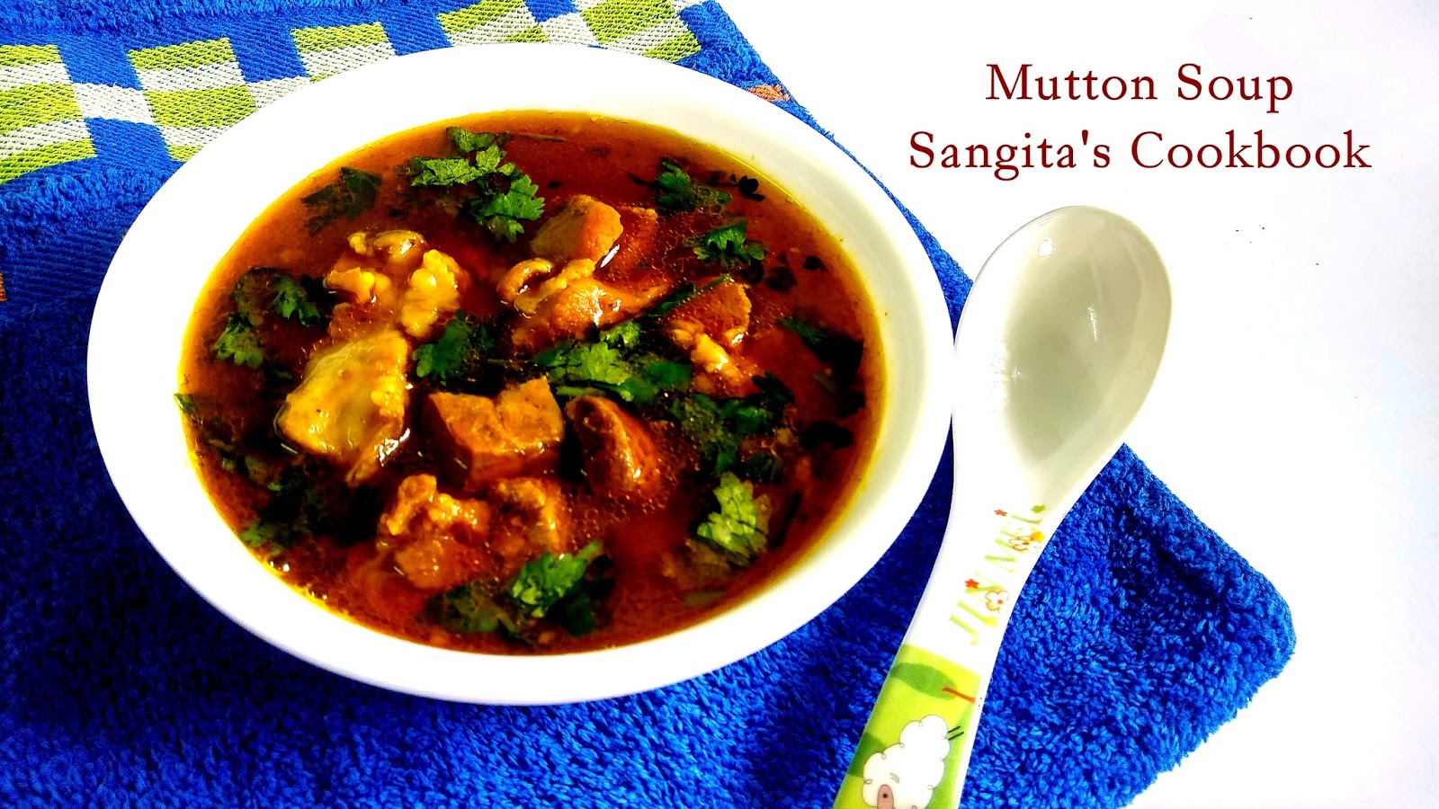 Sangita's Cookbook January 2017