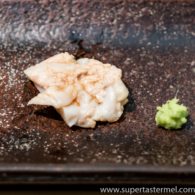 Sushi Sho hokkigai surf clam