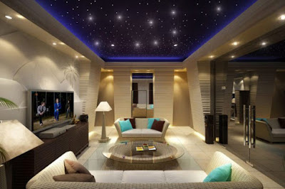 New 3d ceiling art designs for modern interior