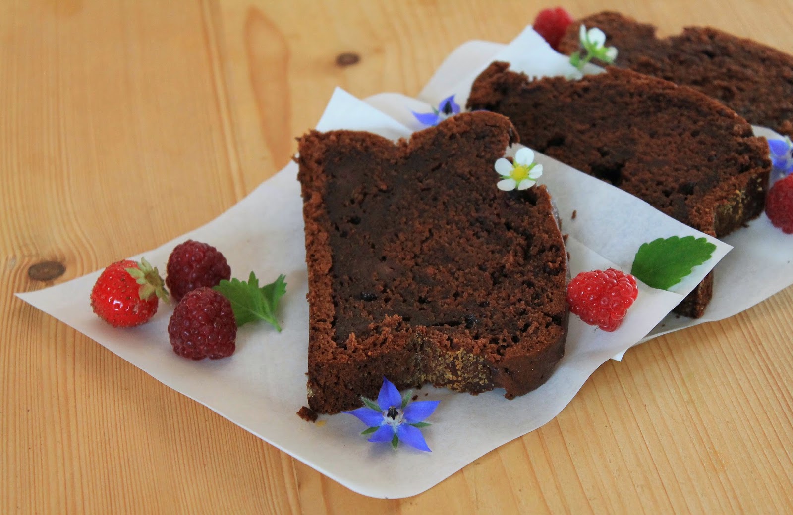 Svenja&amp;#39;s Koch- und Backblog: Rote-Grütze-Schokokuchen