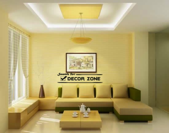 25 Modern POP false ceiling designs for living room