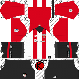 Athletic Bilbao 2018/19 Kit - Dream League Soccer Kits