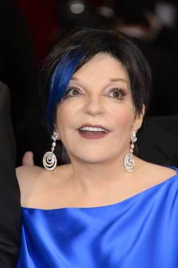 Liza Minnelli Blue Hair At The 2014 Oscars (PHOTOS)