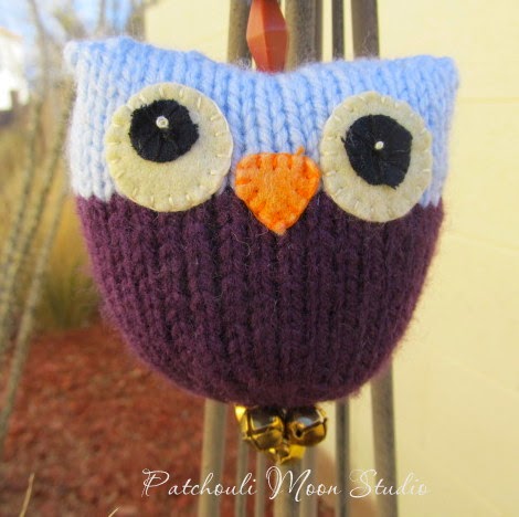 Patchouli Moon Studio~Knit Owls on a String