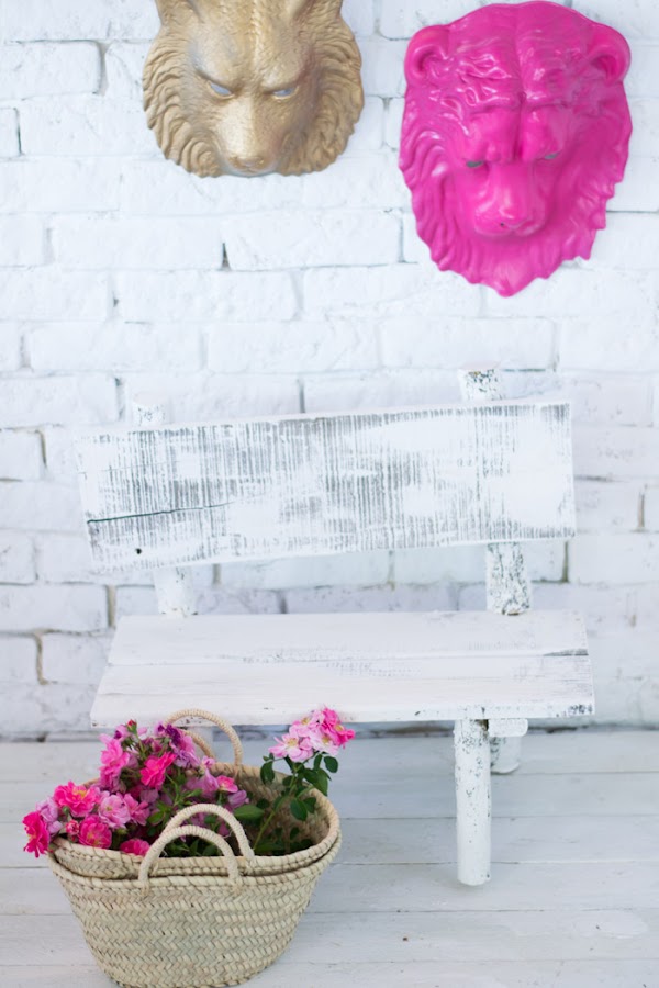 Banco madera infantil diy