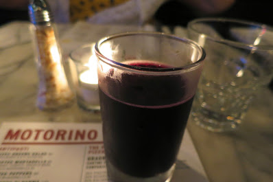 Motorino Pizza, wine