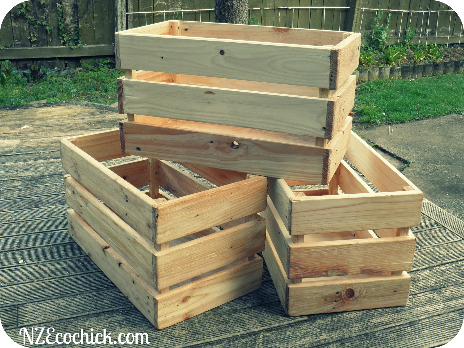 Pallet Wood Made Out of Crates