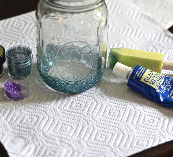 Much Ado About Nothing Beacon Glitter Votive Jar