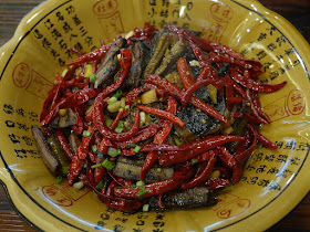 spicy eel dish in Hengyang
