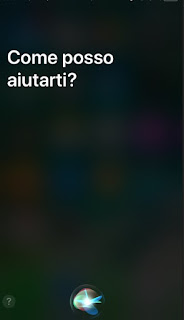 Comandi vocali per le app Comandi vocali iOS