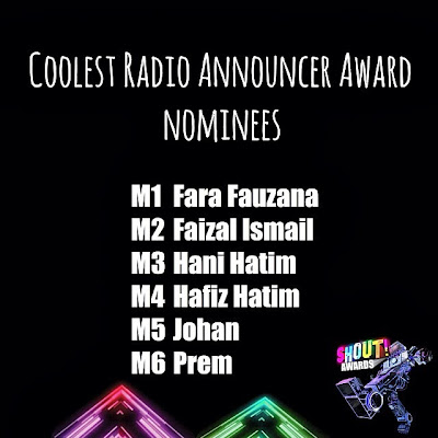 The Shout! Awards 2013 -  - Coolest Radio Announcer Award Nominees