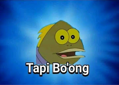 Meme SpongeBob Tapi Bohong