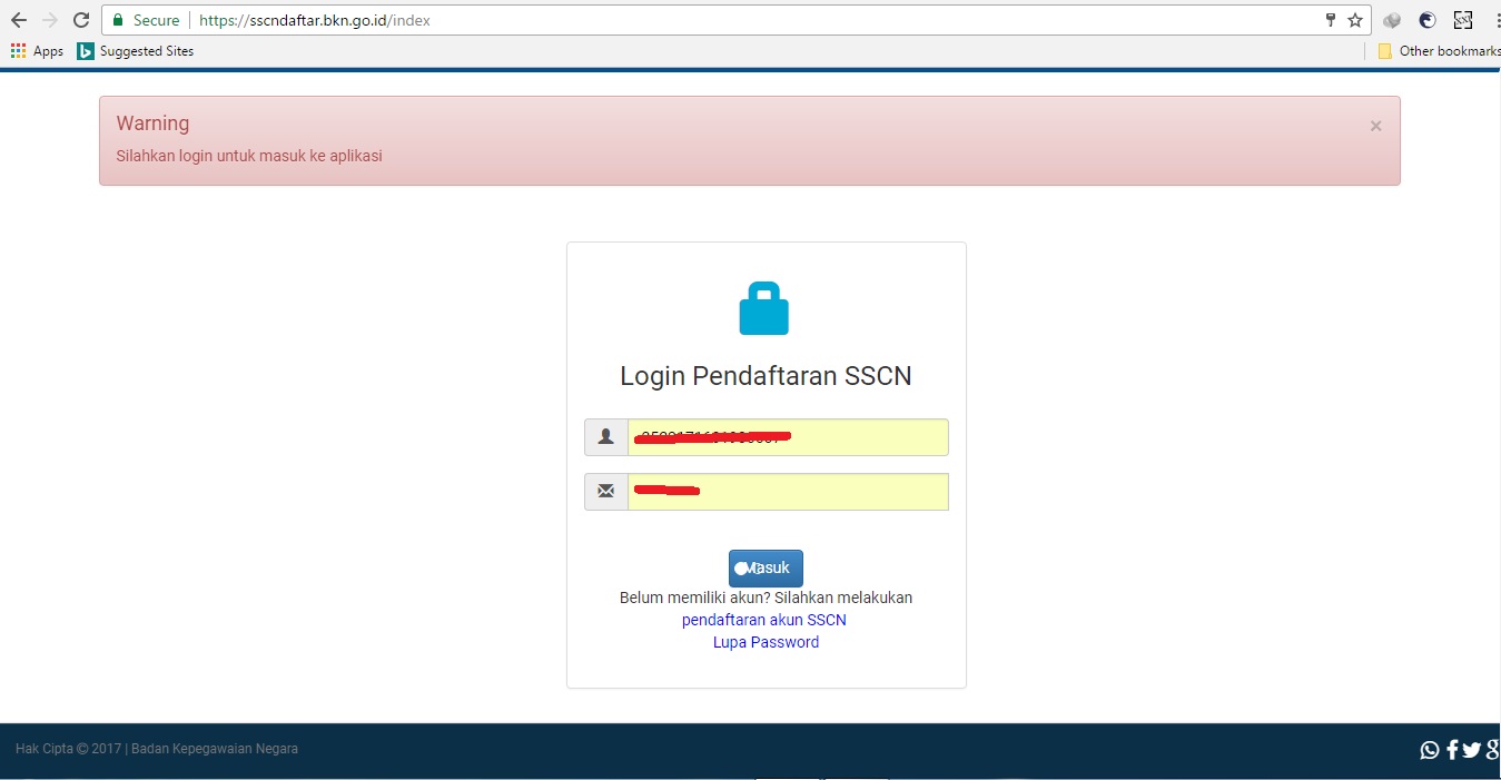 CARA MENDAFTAR CPNS PADA PORTAL SSCN BKN ALL ABOUT SAFETY