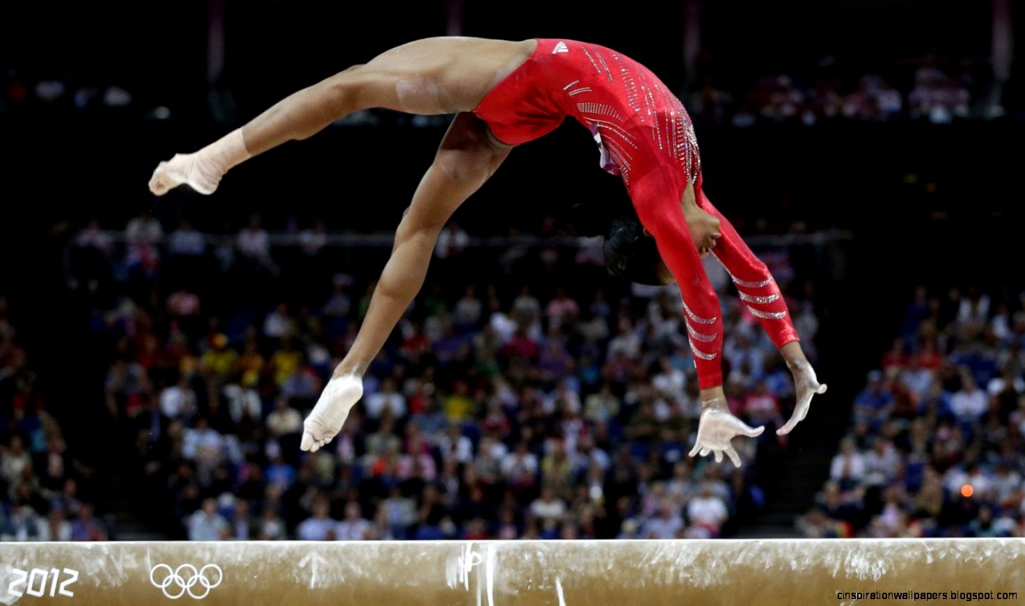 Gabby Douglas Balance Beam