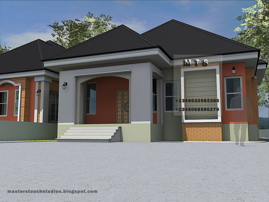  6  Bedroom  Bungalow  House  Plans  In Nigeria Modern House 