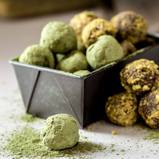 Các công thức làm nama chocolate trà xanh gây nghiện 7