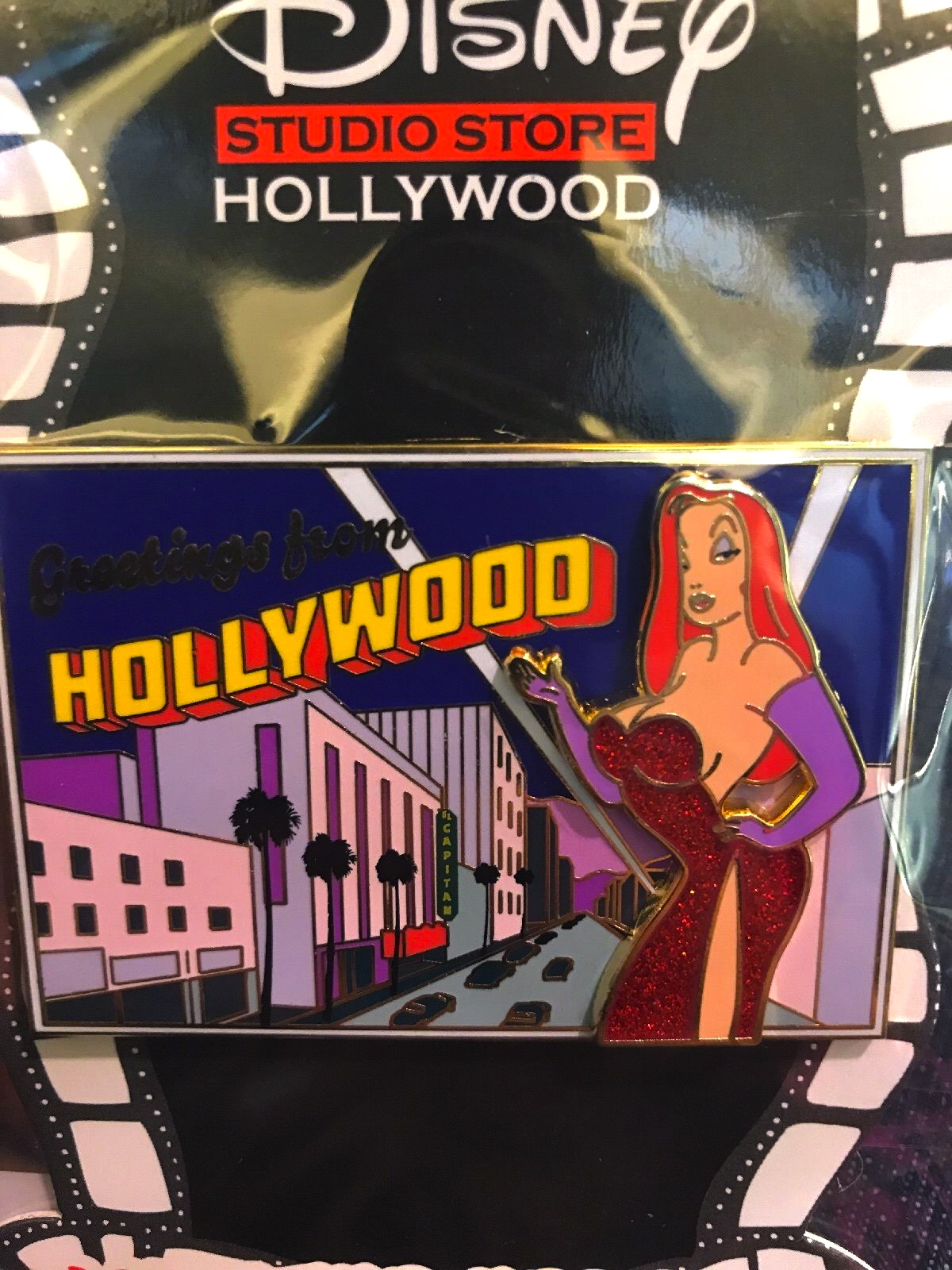 A Jessica Rabbit Site Pin Release Jessica Hollywood