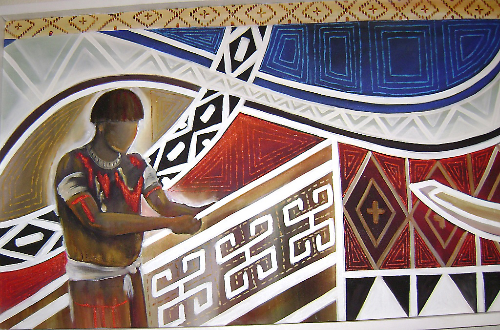 Leandro Silva Pinturas: pinturas indigenas