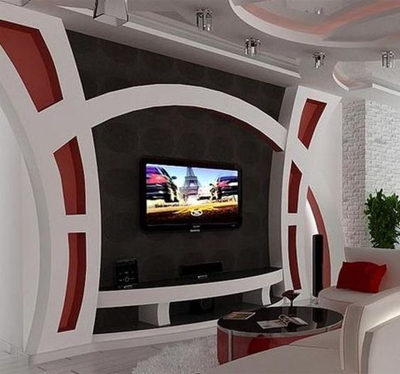 Elegant, Contemporary, and Creative TV Wall Design Ideas