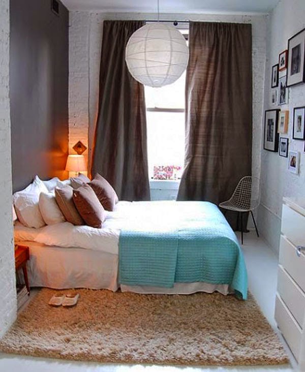 تصميم لغرفة نوم بمساحة صغيرة