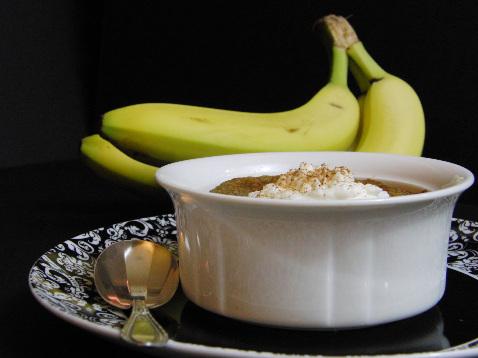 Curly Girl Kitchen Healthy Baked Banana Pudding and Warm Bacon, Egg