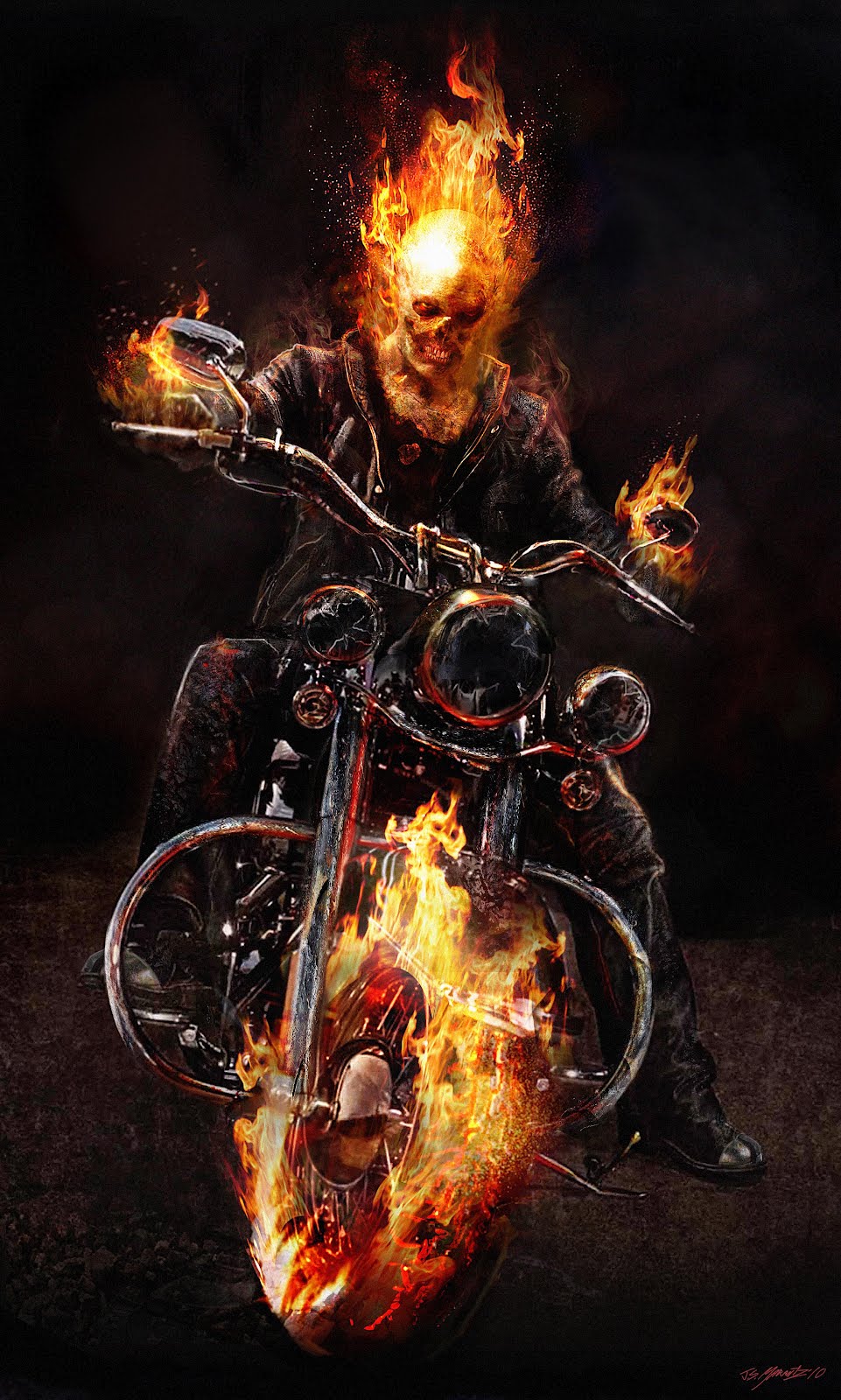Ghost Rider Spirit of Vengeance designs.