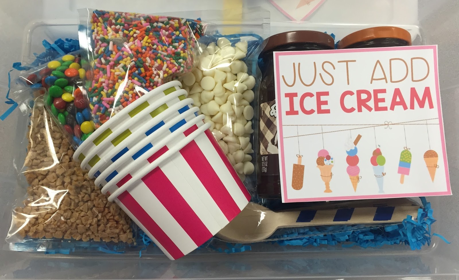 Teach Sparkle And Shine Parent Volunteer Ice Cream Gift