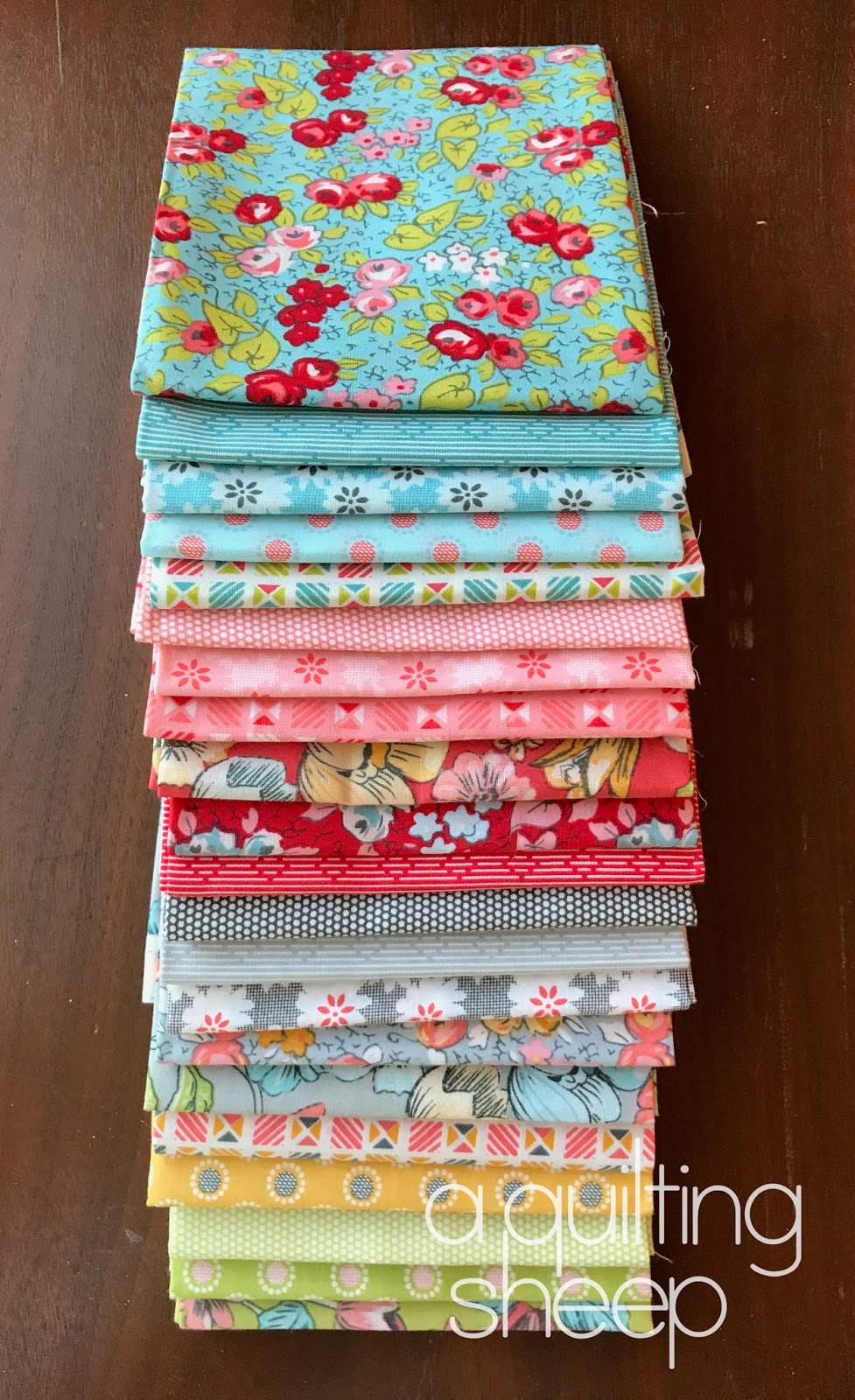 A Quilting Sheep Orange Peel Quilt