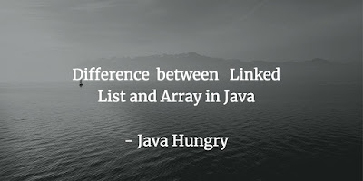 7 Difference Between Linked List and Array in Java with Examples | Java ...