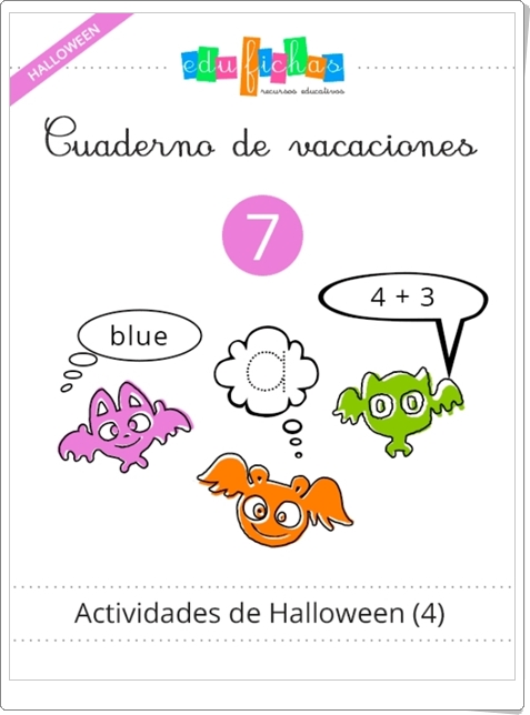 "Cuadernillo de Halloween 4 para Educación Infantil" (Multidisciplinar)