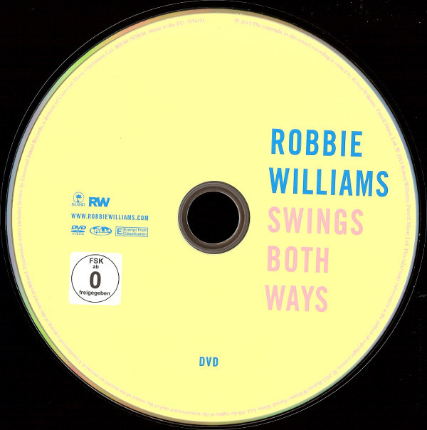 Encarte Robbie Williams Swings Both Ways (Deluxe Edition) Encartes Pop