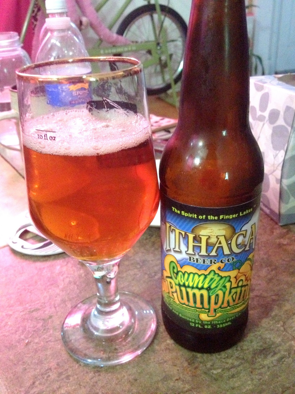 Bubba's Beer Blog 042 Ithaca Beer Co. Country Pumpkin