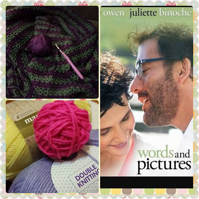 Words & Pictures Juliette Binoche Red Haired Amazona Saturday Night Movies & Crochet